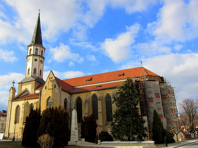 St James church in Levoca