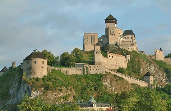 Castles of Western Slovakia