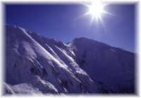 Winter in Baranec peak
