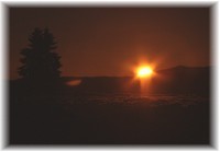 Sunrise in Low Tatras
