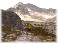 Ladovy peak, Mala Studena Valley