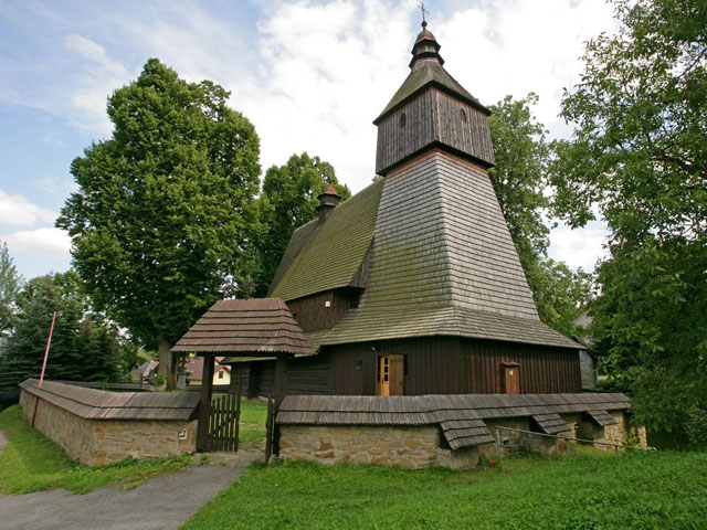 The Church of St. Francis of Assisi in Hervartov UNESCO heritage