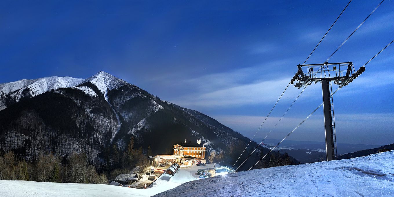 Ski slope - Hotel Srdiecko