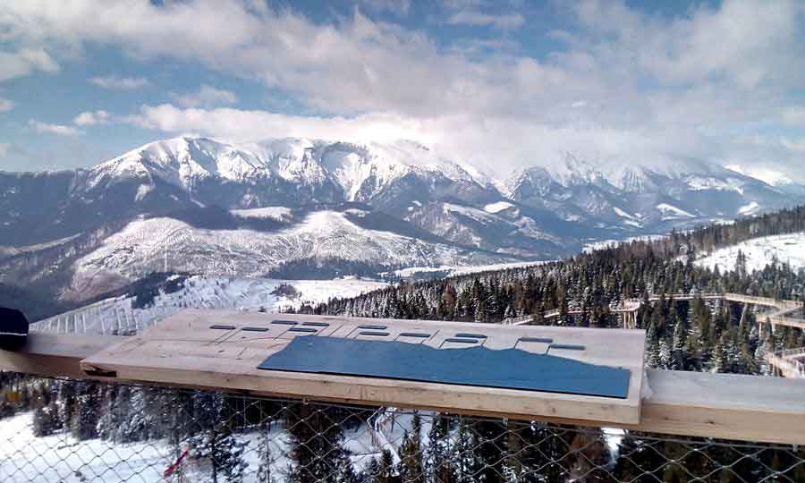 Bachledka Treetop Walkway - Tower View