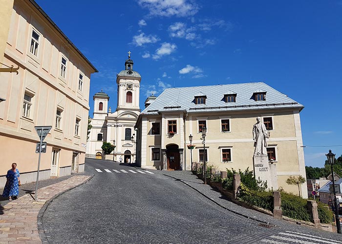 Banska Stiavnica church
