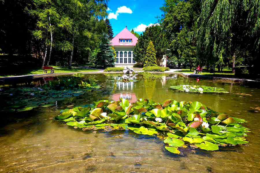 Bojnice Spa - Spa Pond