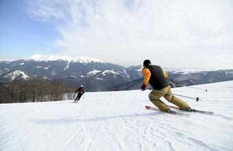 Skiing in Donovaly