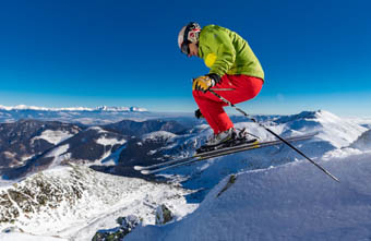 Skiing in Jasna