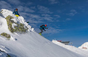 Skiing in Jasna