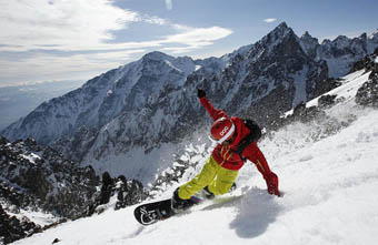 Skiing in High Tatras