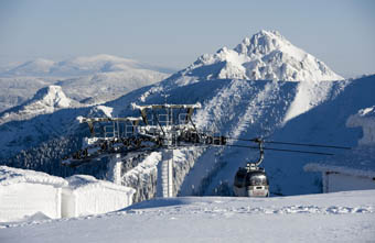Cableways Vratna ski resort