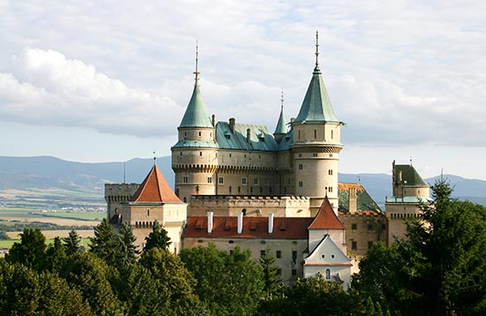Castles of Central Slovakia