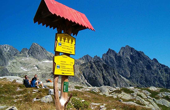 The Trek Hut to Hut Tour across Slovak Largest Mountain Range, the High Tatras