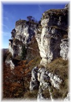 Drevenik rocks climbing area