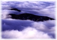 Clouds sea in Low Tatras