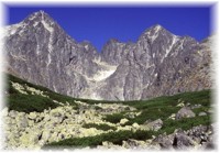 Lomnicky peak in High Tatras