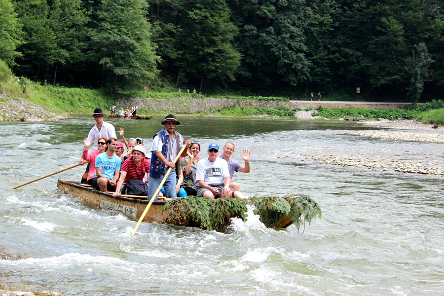 Dunajec river rafting